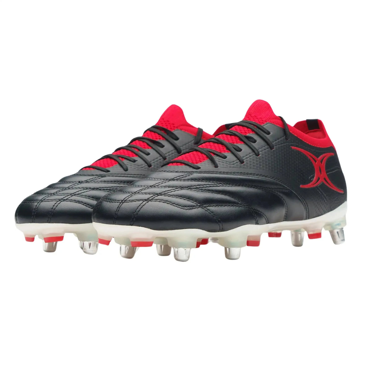 Rugby Imports Gilbert Icon Players 6S Rugby Boot - Black/Red