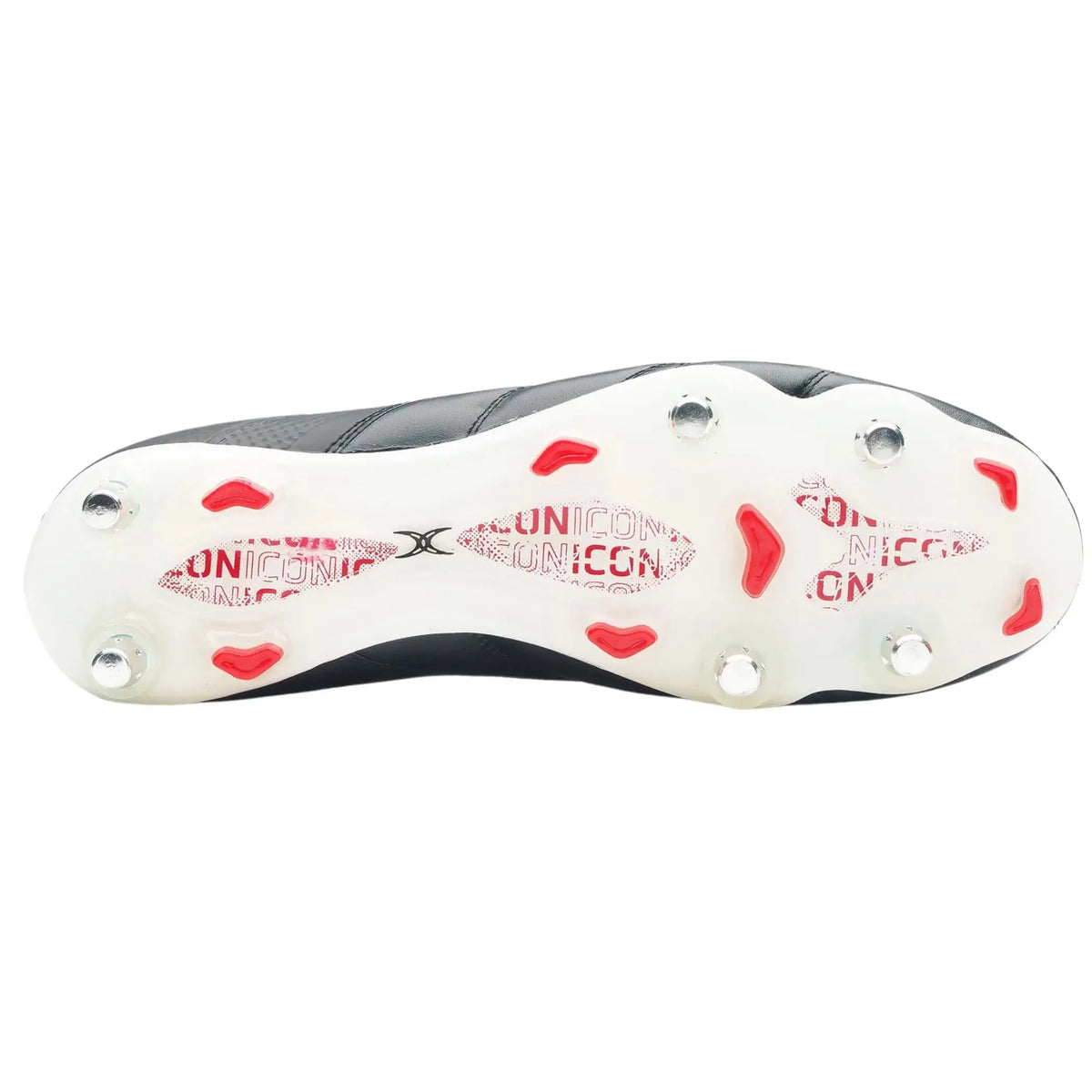 Rugby Imports Gilbert Icon Players 6S Rugby Boot - Black/Red