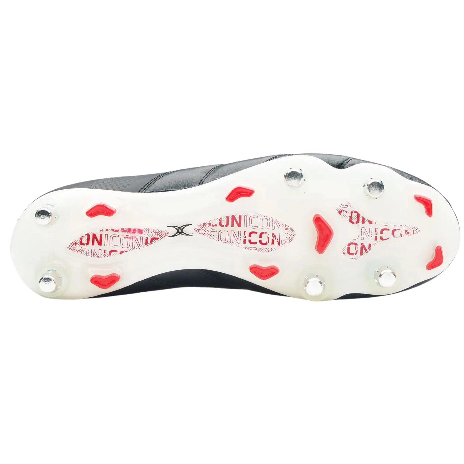 Rugby Imports Gilbert Icon Players 6S Rugby Boot - Black/Red