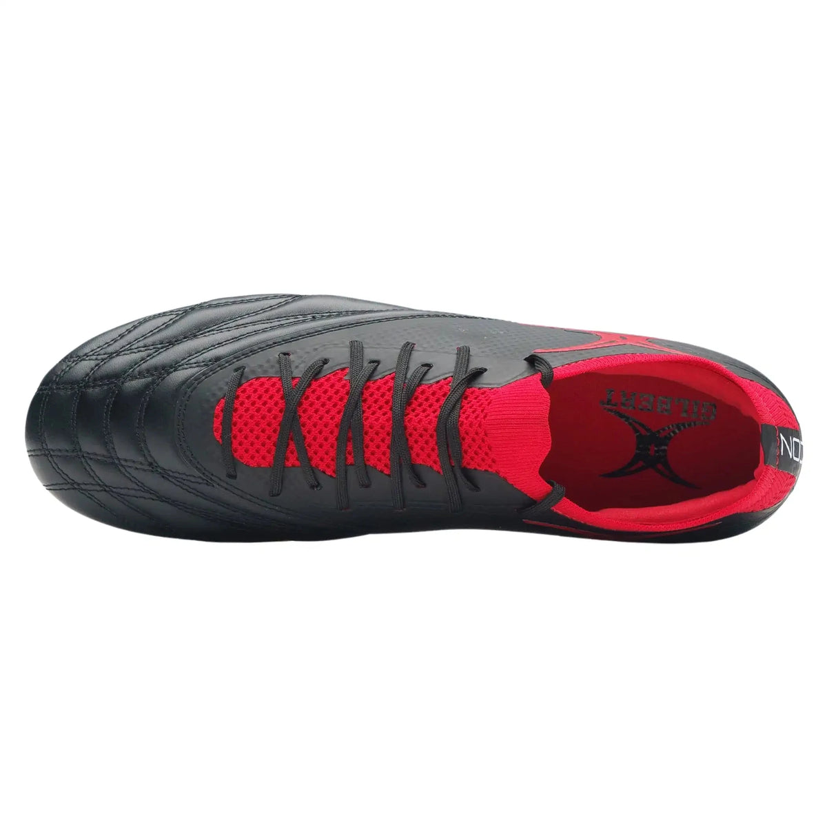 Rugby Imports Gilbert Icon Players 6S Rugby Boot - Black/Red