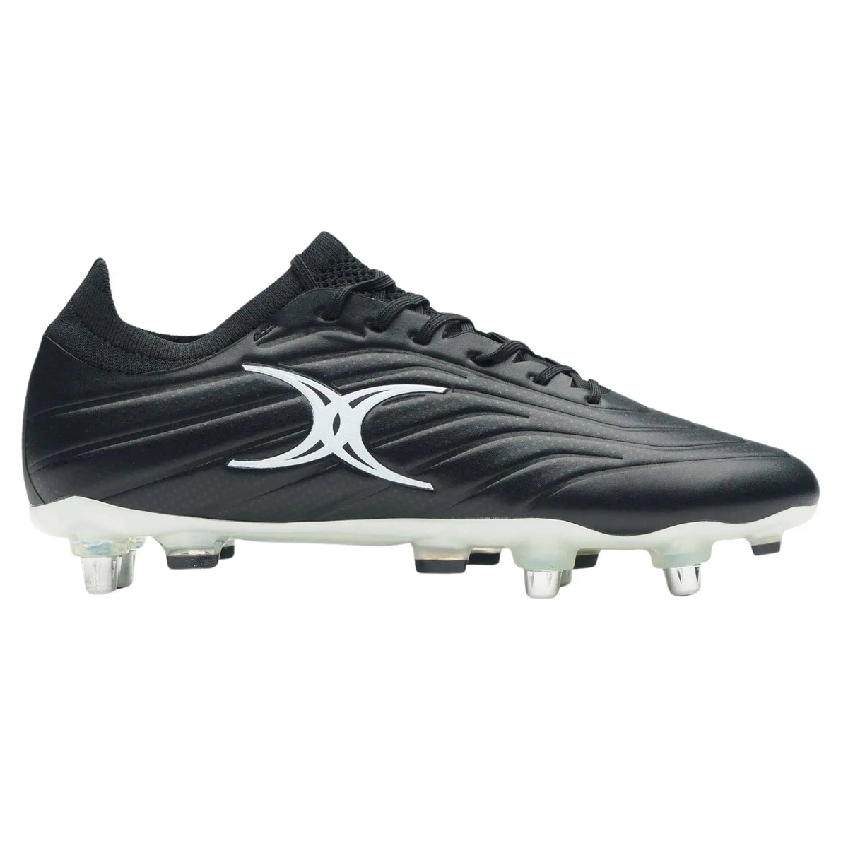 Rugby Imports Gilbert Icon X 6S Rugby Boot - Black