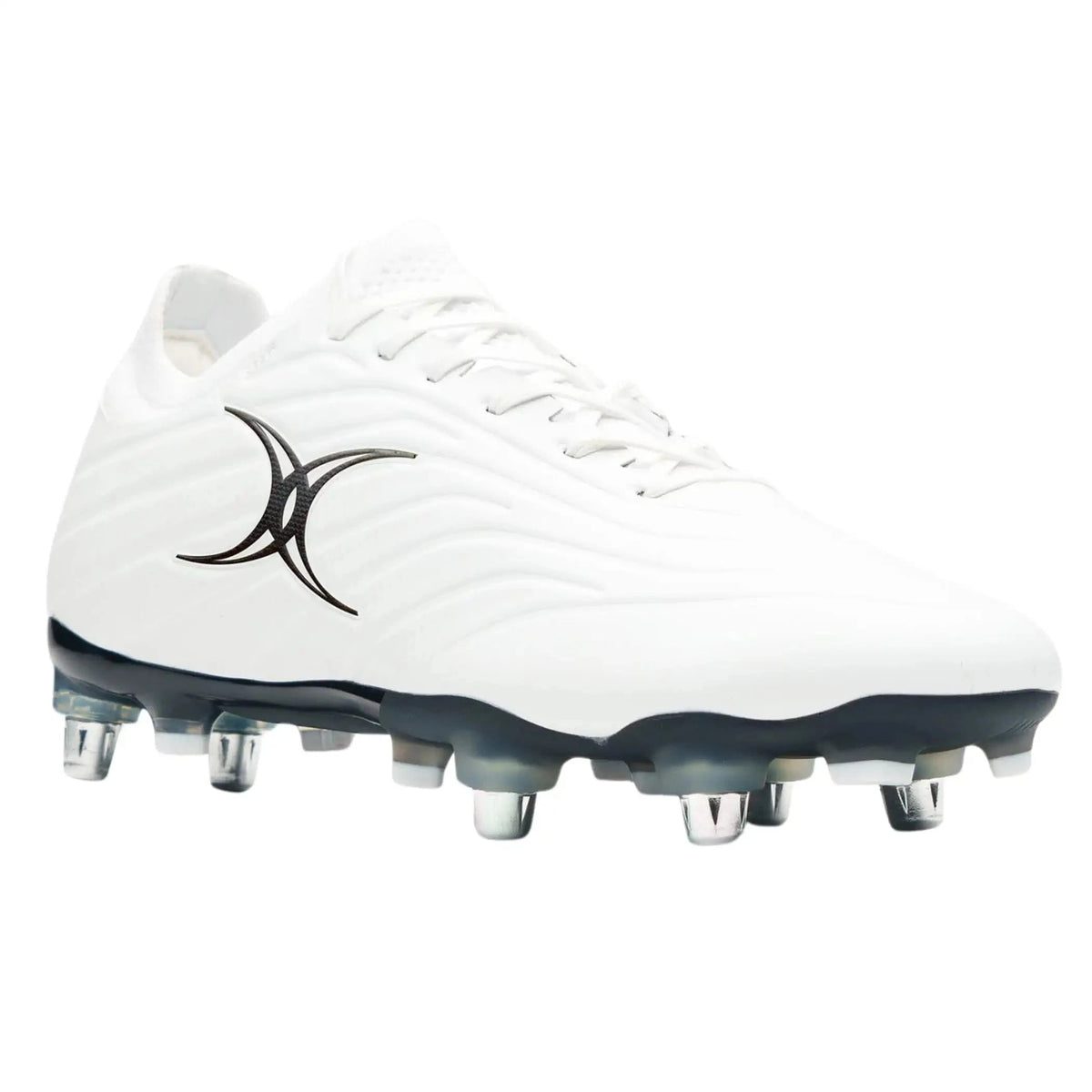 Rugby Imports Gilbert Icon X 6S Rugby Boot - White