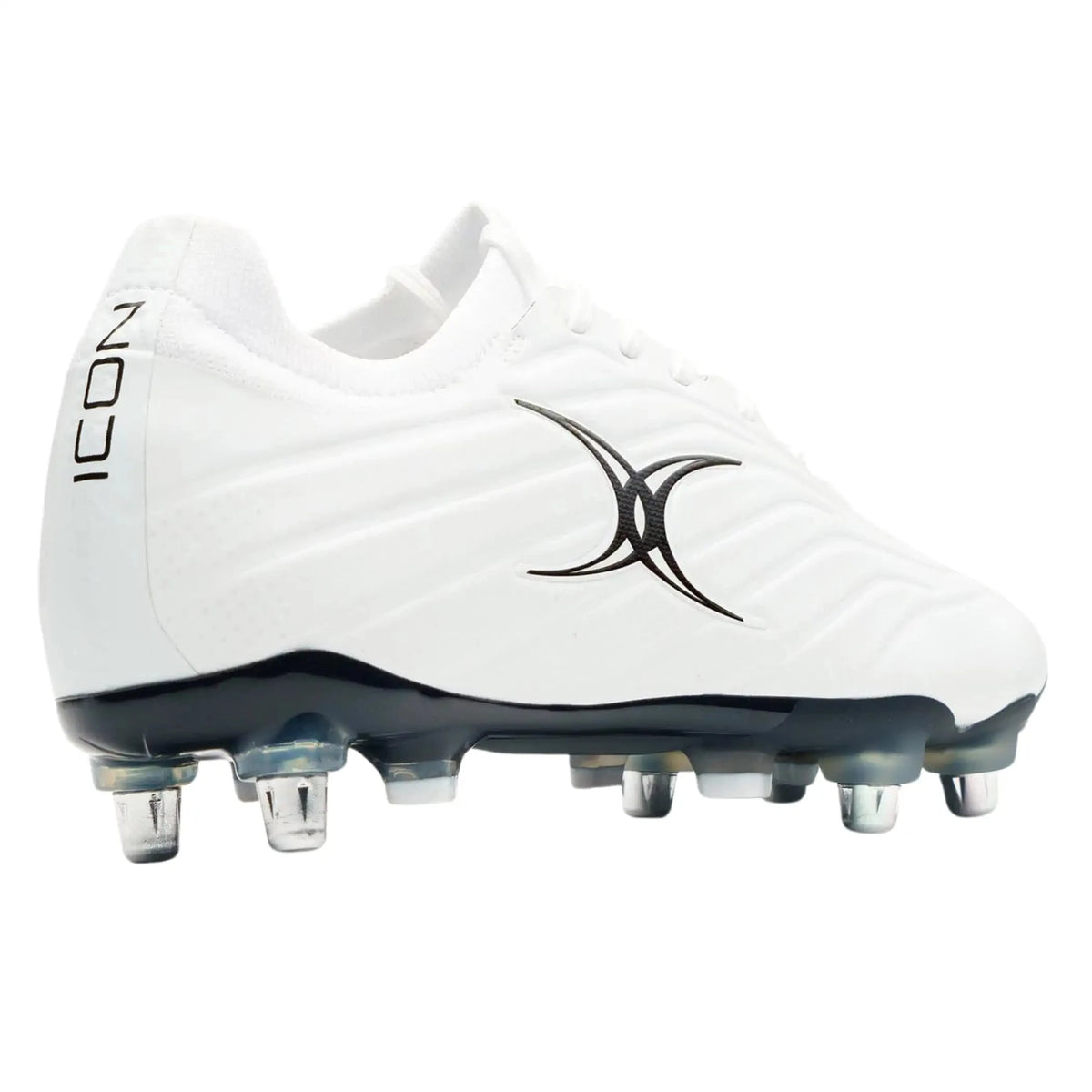 Rugby Imports Gilbert Icon X 6S Rugby Boot - White
