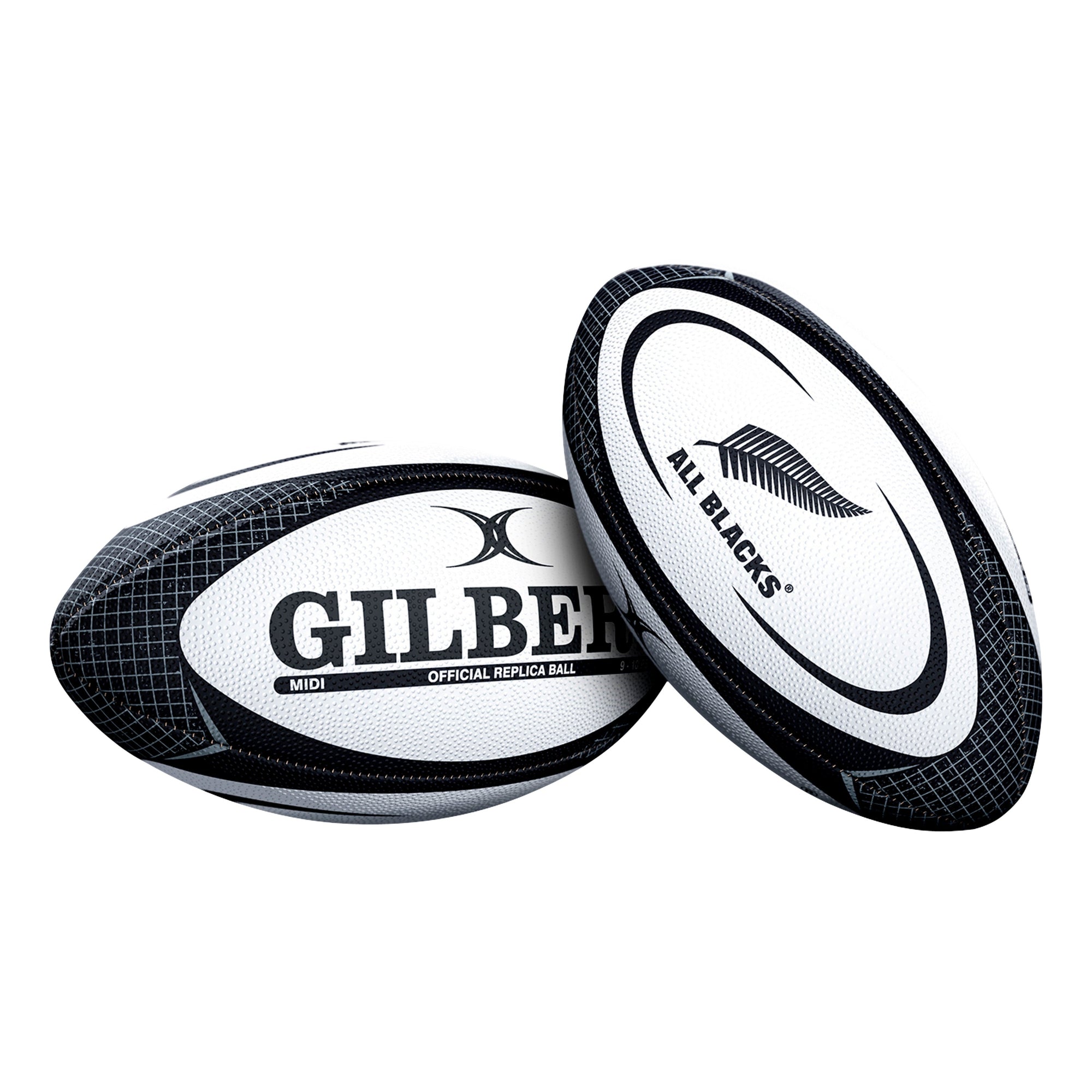 Rugby Imports Gilbert New Zealand All Blacks Midi Replica Ball