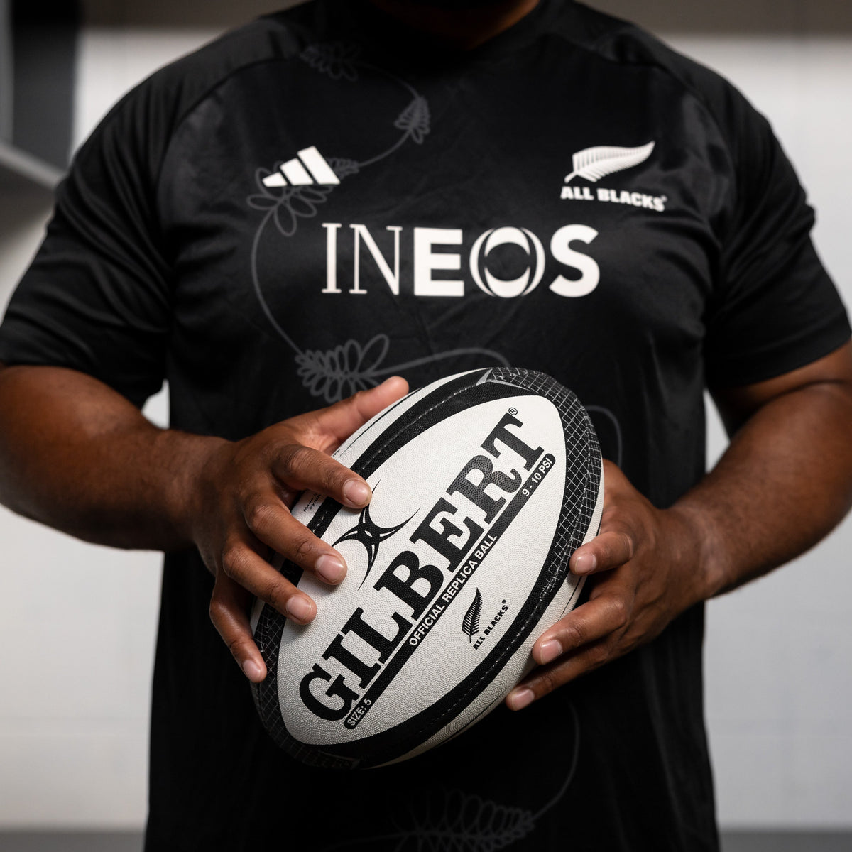 Rugby Imports Gilbert New Zealand All Blacks Replica Ball