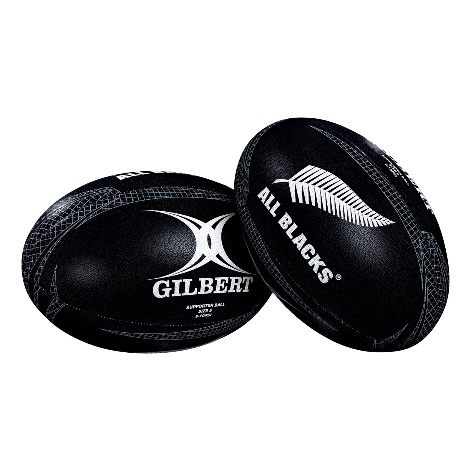 Rugby Imports Gilbert New Zealand All Blacks Supporter Ball