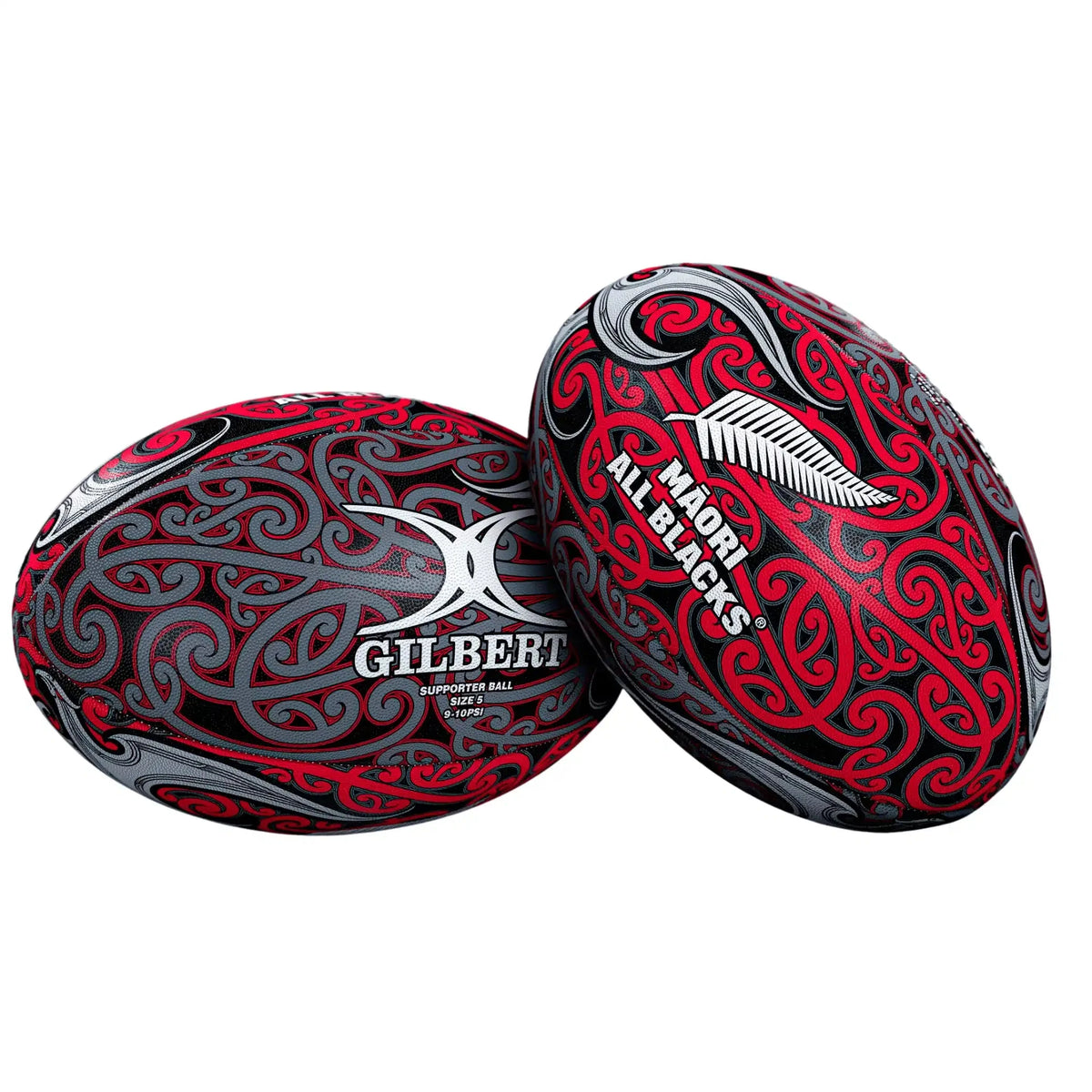 Rugby Imports Gilbert NZ Maori All Blacks Supporter Ball