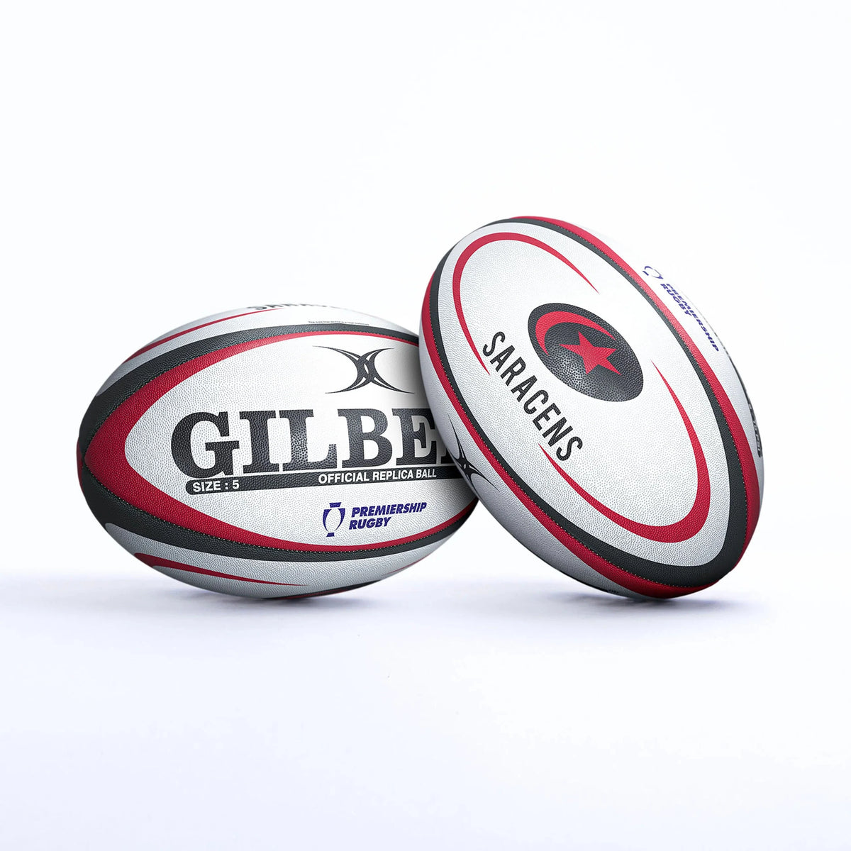 Rugby Imports Gilbert Saracens Rugby Club Replica Ball
