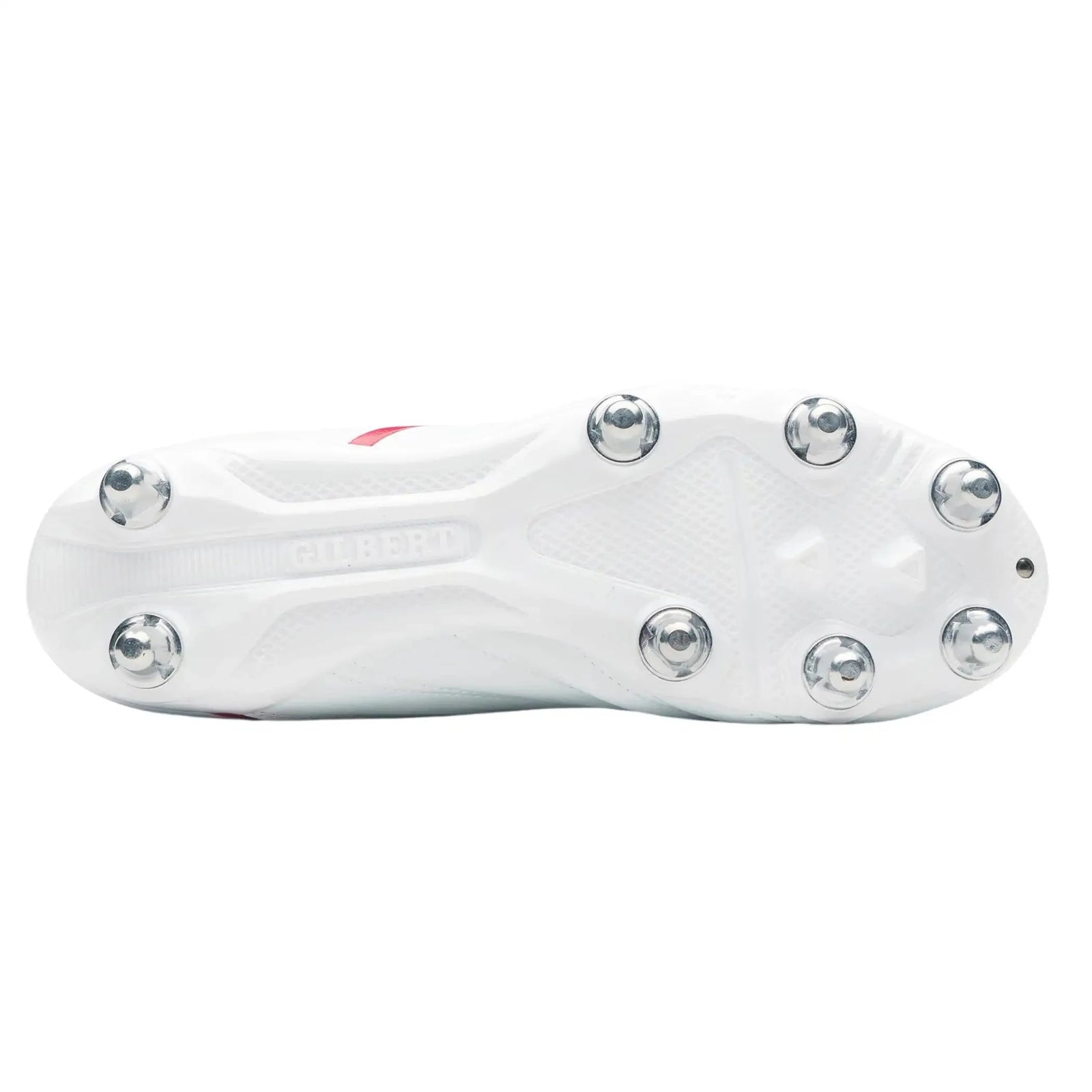 Rugby Imports Gilbert Sidestep X20 PWR 8S Rugby Boot - White/Red