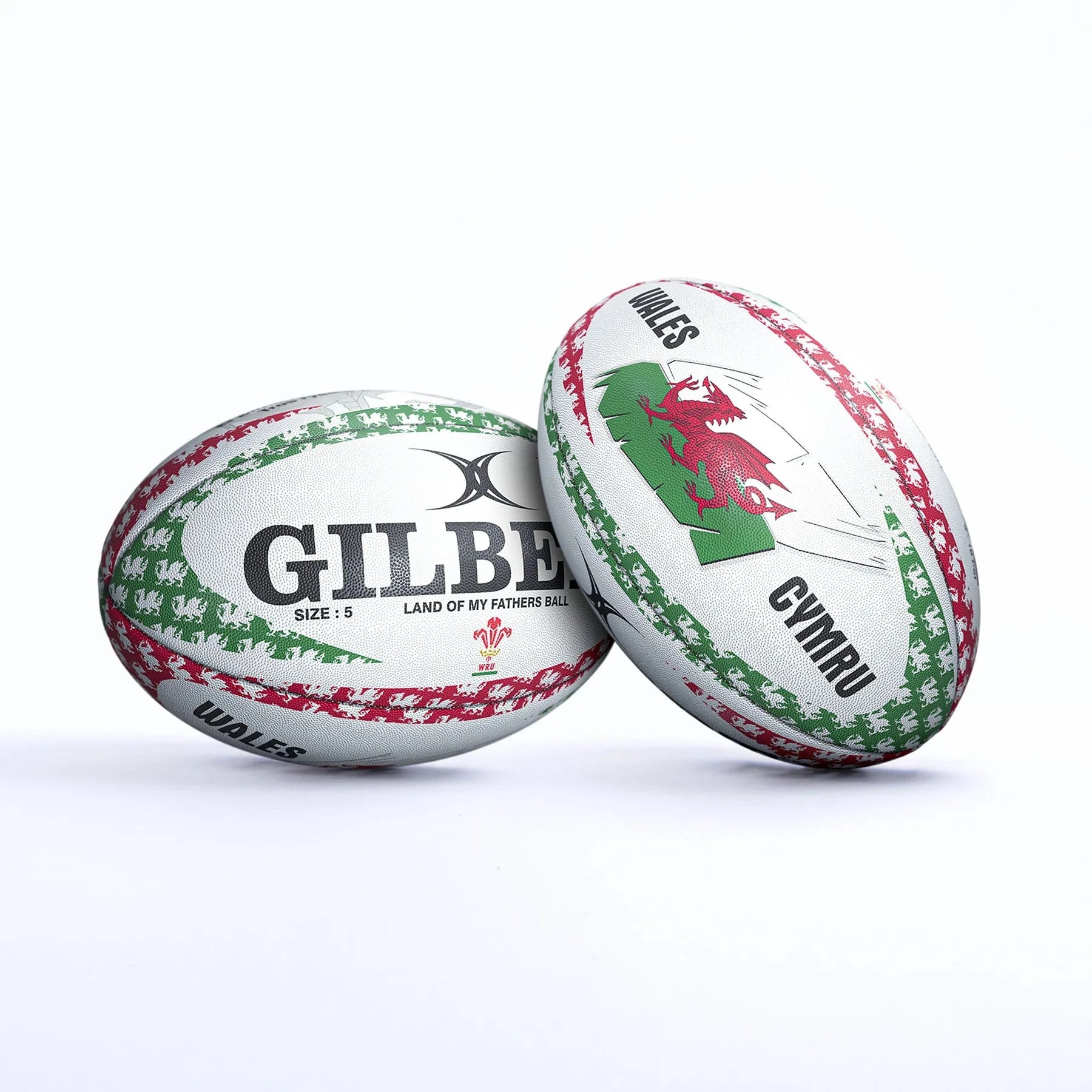 Rugby Imports Gilbert Wales Land of My Fathers Rugby Ball