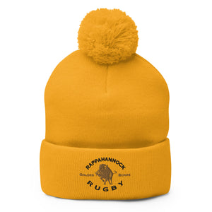 Rugby Imports Golden Boars RFC Pom-Pom Beanie