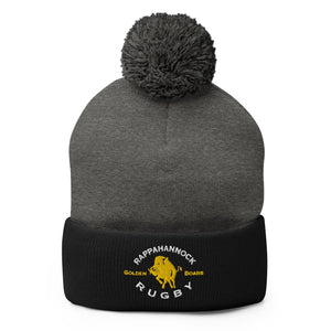 Rugby Imports Golden Boars RFC Pom-Pom Beanie