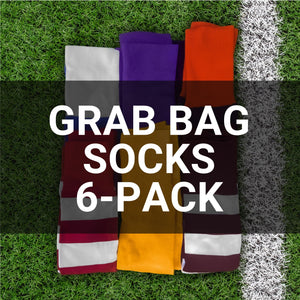 Rugby Imports Grab Bag Rugby Sock Bundle - 6 Pack