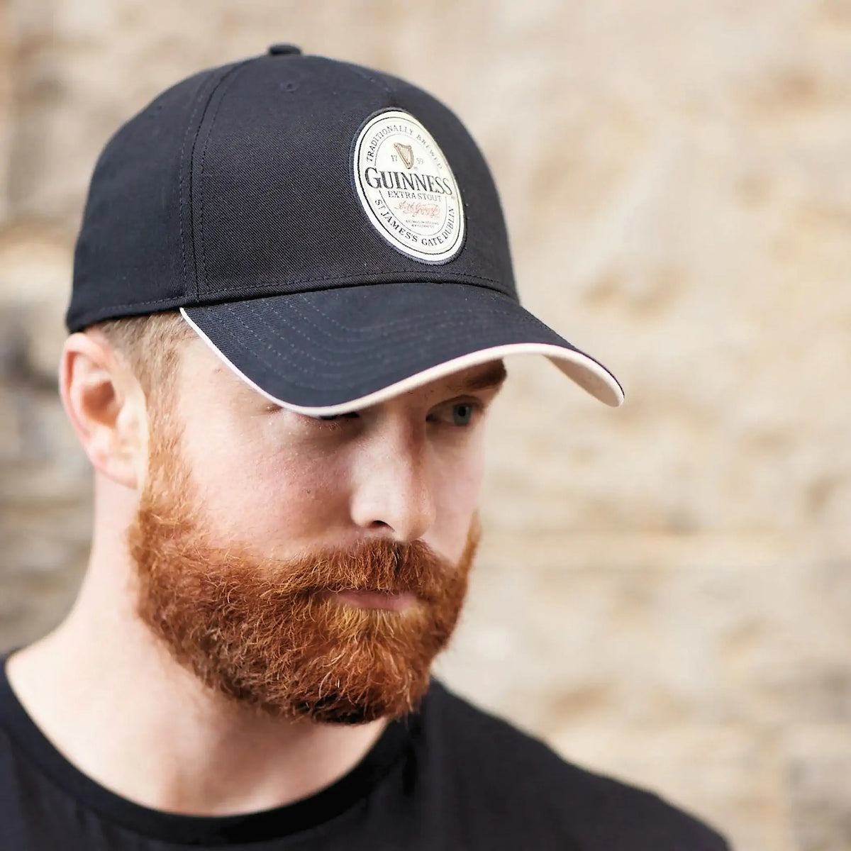 Rugby Imports Guinness Black English Label Cap