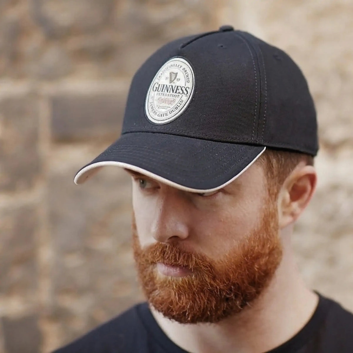 Rugby Imports Guinness Black English Label Cap