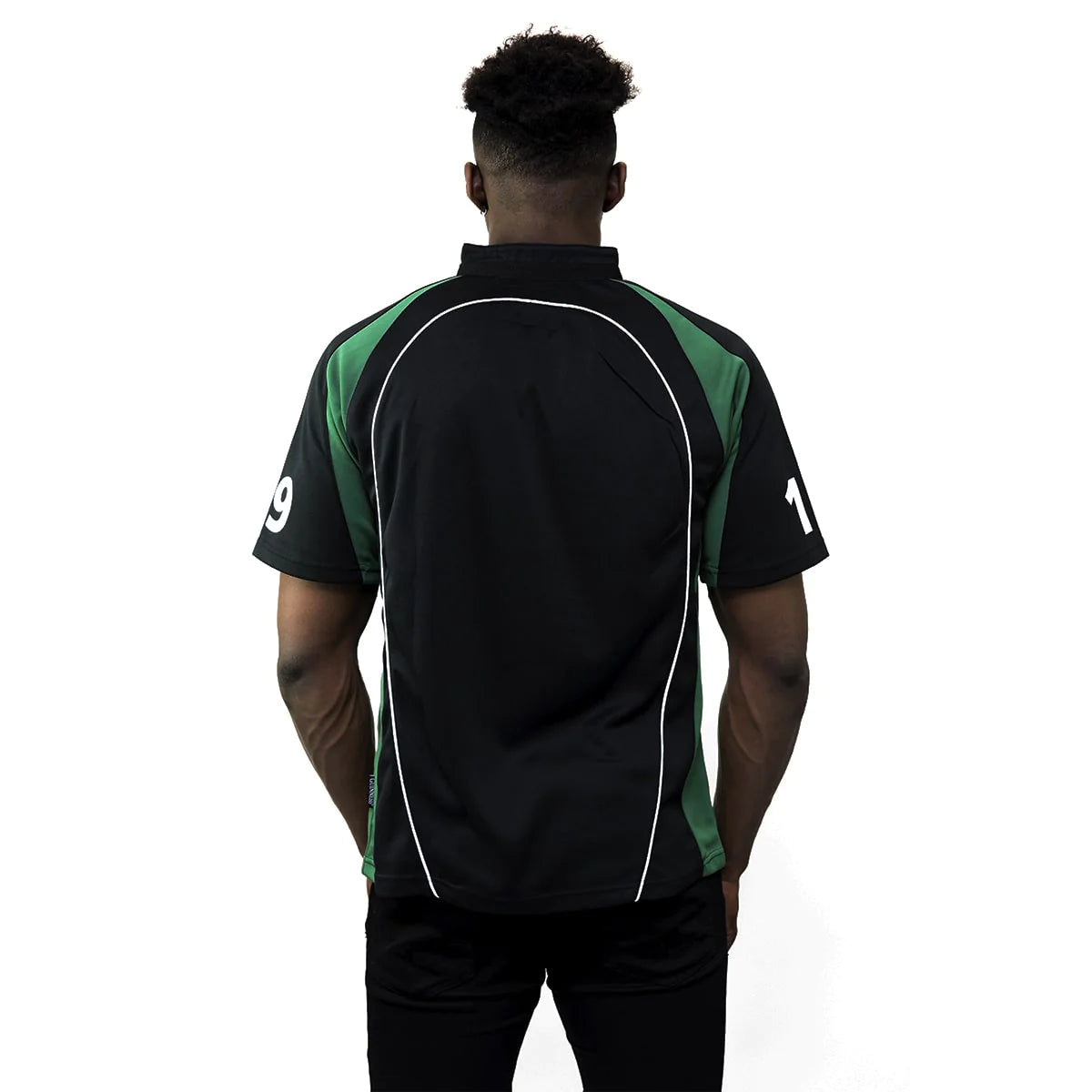 Rugby Imports Guinness®️ Black & Green Signature Rugby Jersey
