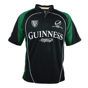 Rugby Imports Guinness®️ Black & Green Signature Rugby Jersey