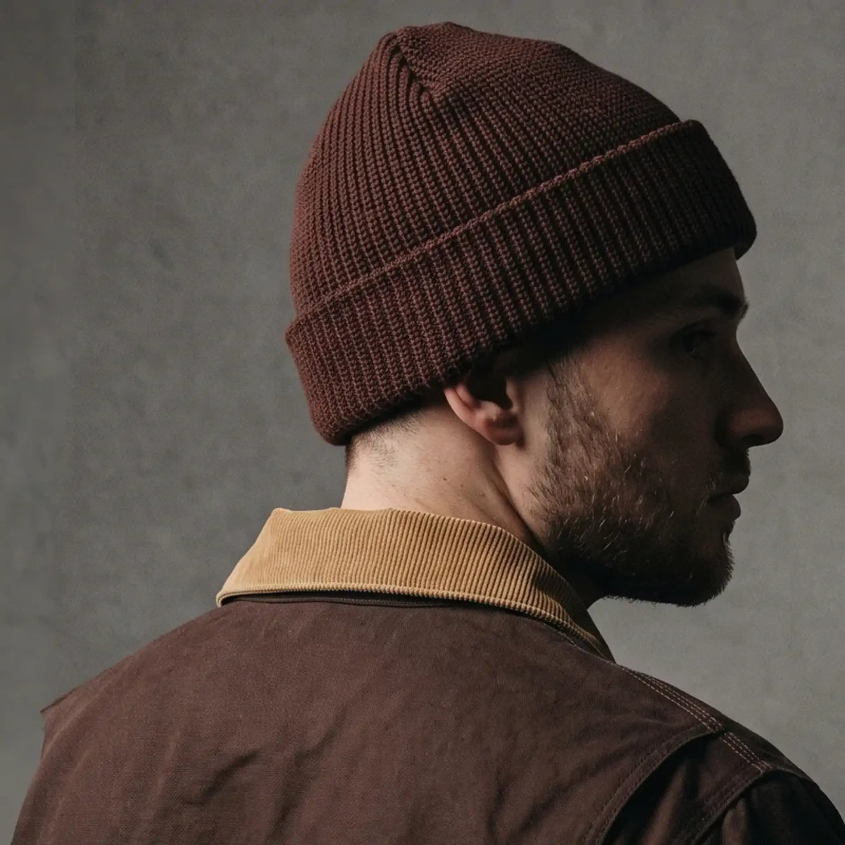 Rugby Imports Guinness Cooperage Brown Knitted Beanie