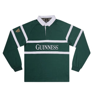 Rugby Imports Guinness Green Traditional Rugby Jersey