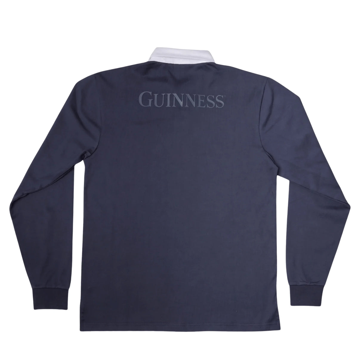 Rugby Imports Guinness Navy Long Sleeve Rugby Shirt