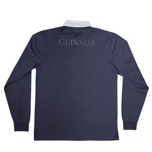Rugby Imports Guinness Navy Long Sleeve Rugby Shirt