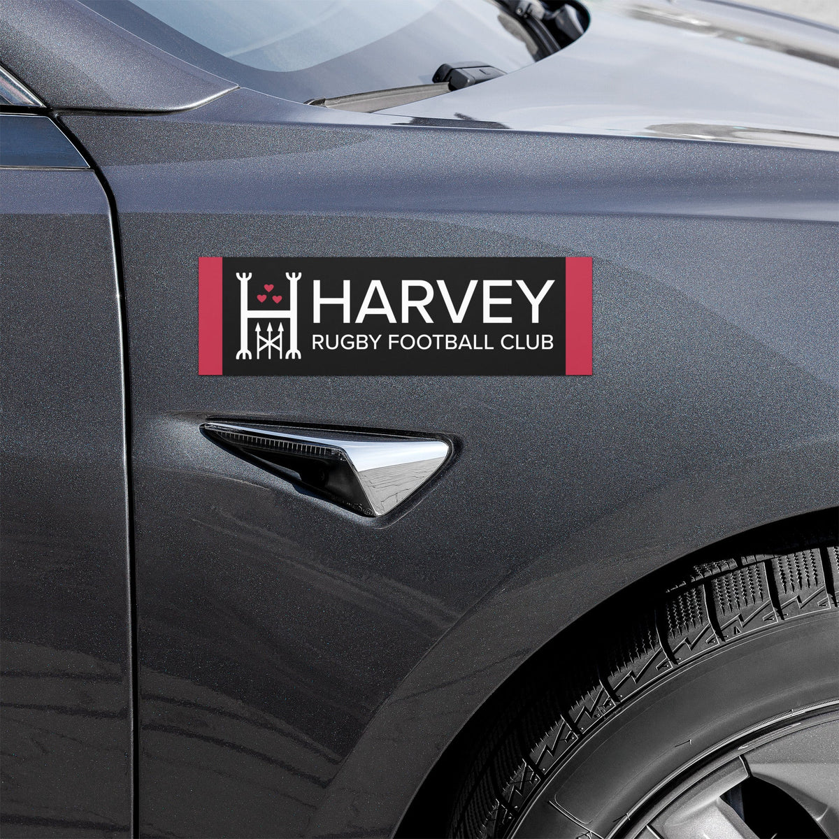 Rugby Imports Harvey RFC Car Magnet