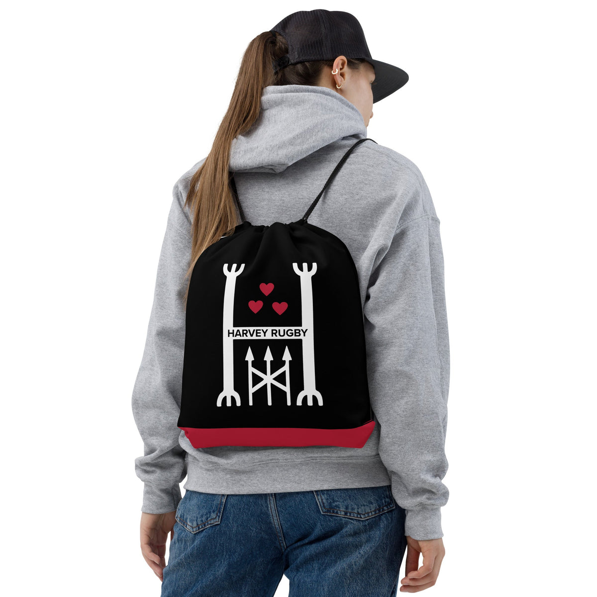 Rugby Imports Harvey RFC Drawstring Bag
