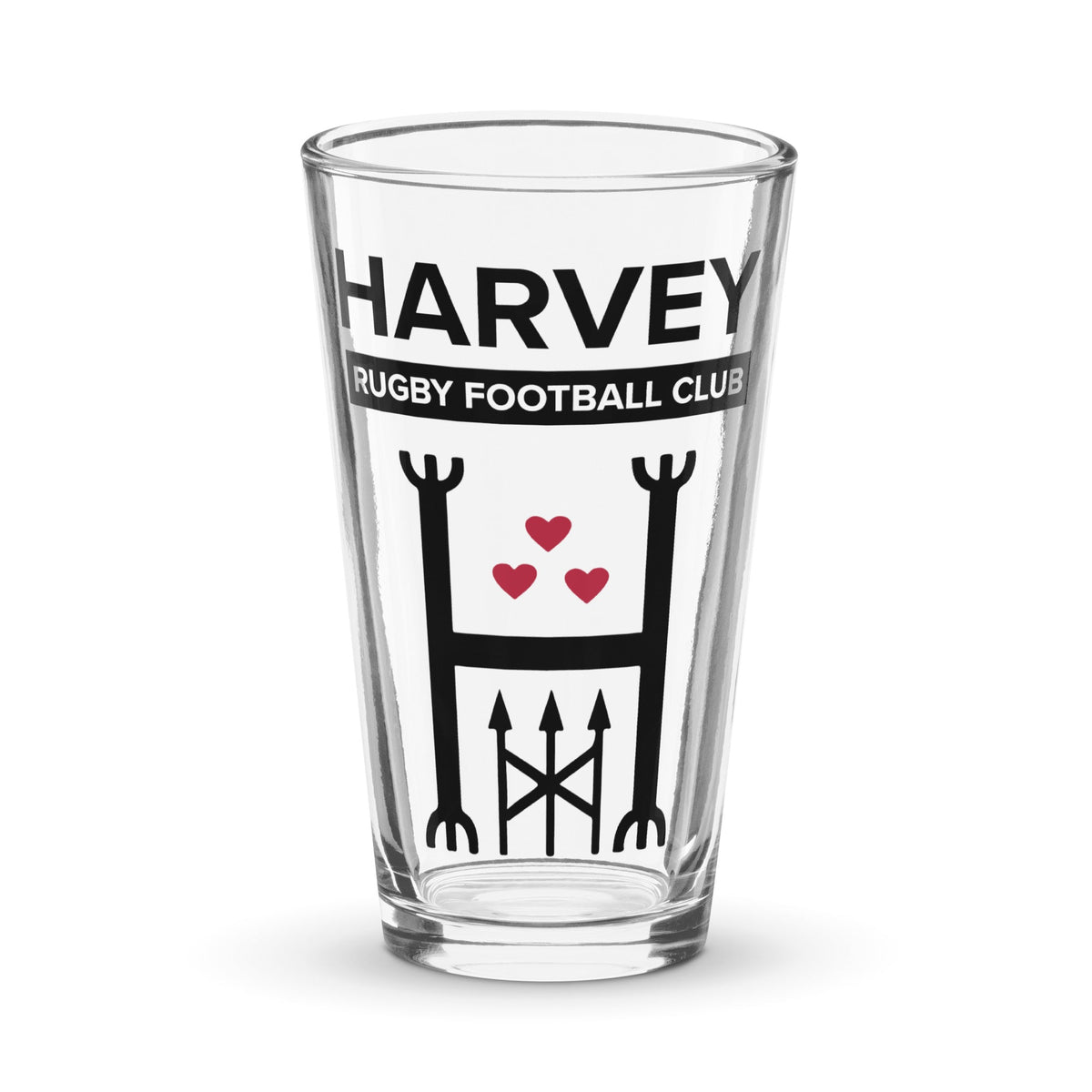 Rugby Imports Harvey RFC Pint Glass