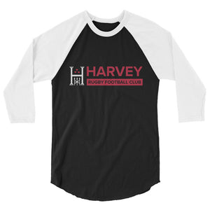 Rugby Imports Harvey RFC Raglan 3/4 Sleeve Tee