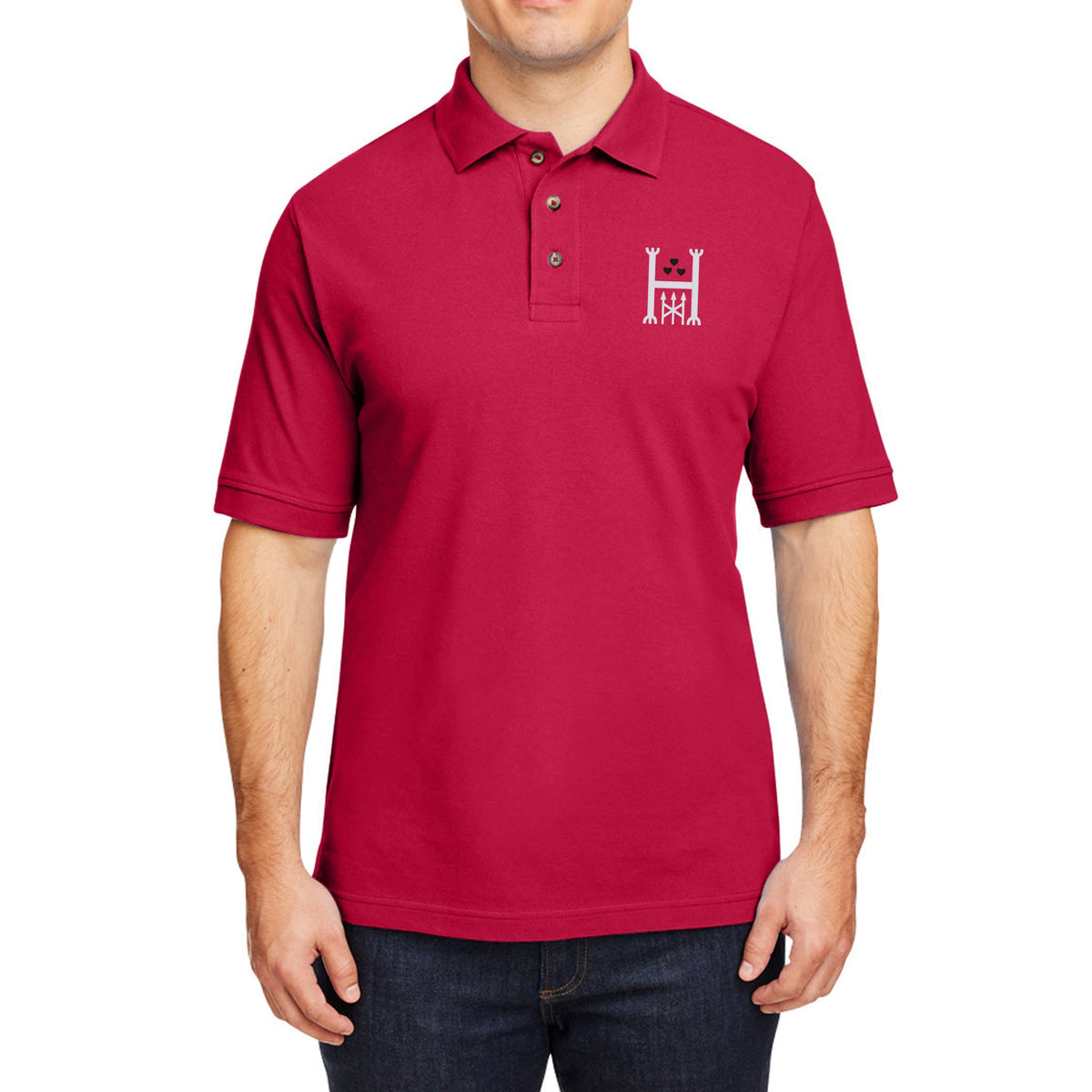 Rugby Imports Harvey RFC Ringspun Cotton Polo