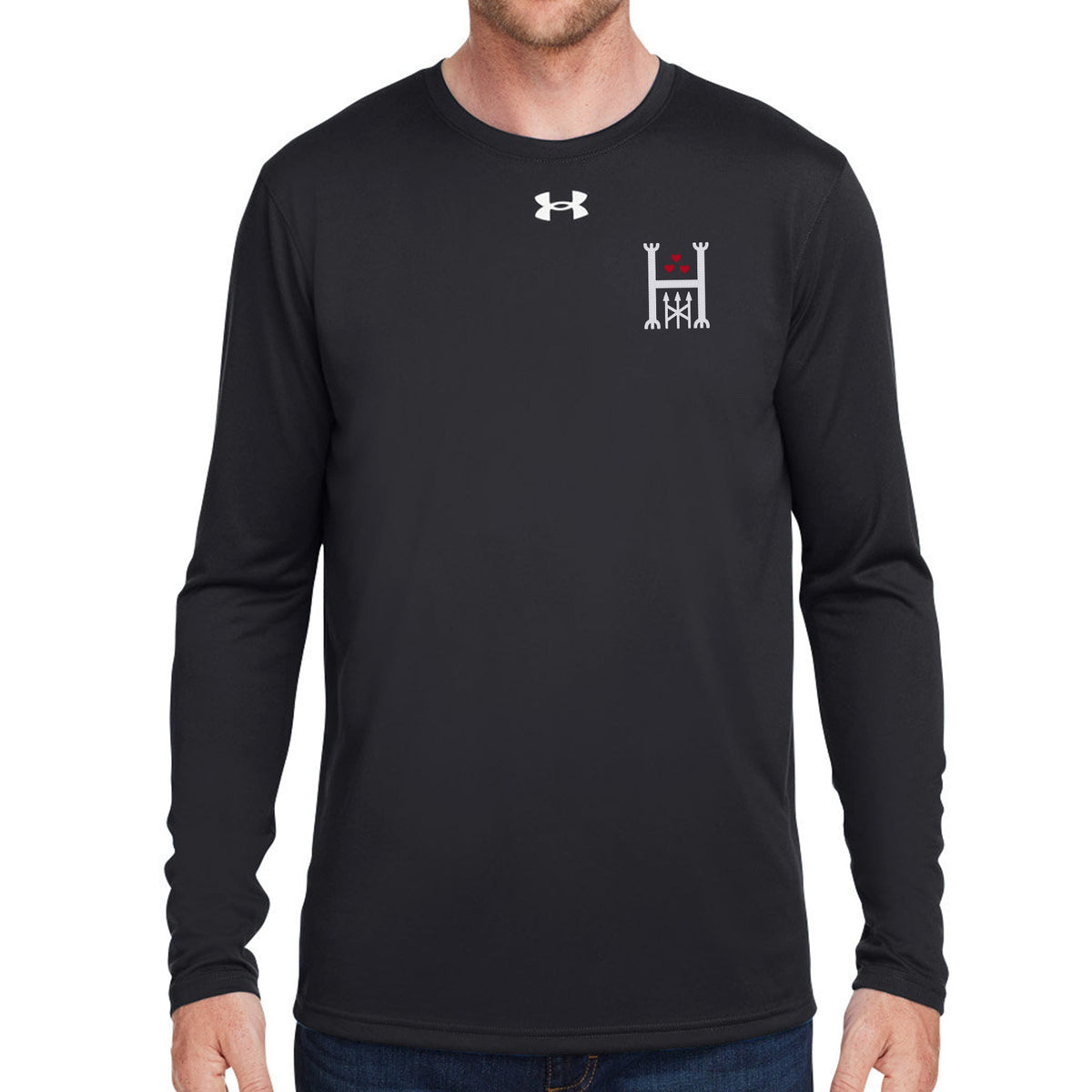 Rugby Imports Harvey RFC UA Team Tech LS T-Shirt