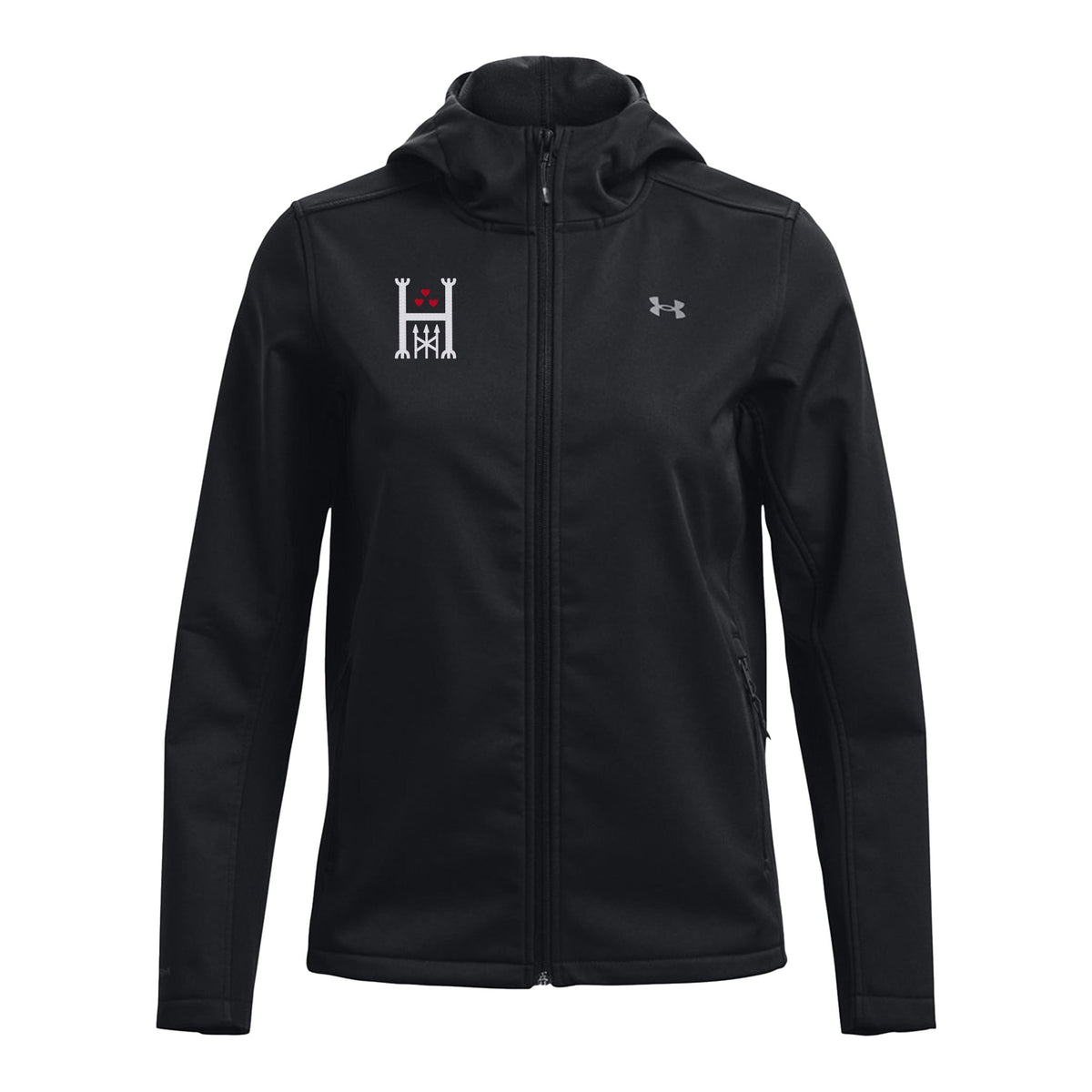 Rugby Imports Harvey RFC UA Women's CGI Hooded Jacket