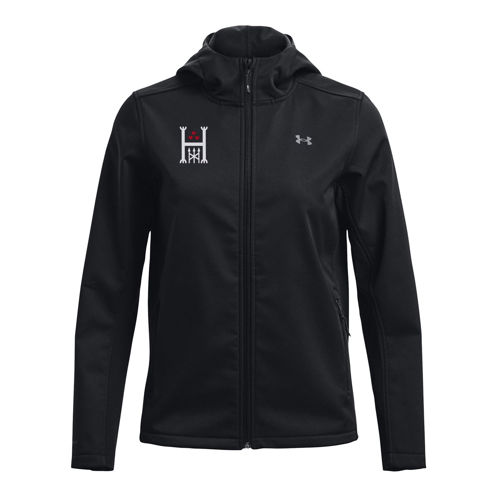 Rugby Imports Harvey RFC UA Women's CGI Hooded Jacket