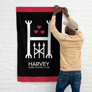 Rugby Imports Harvey RFC Wall Flag