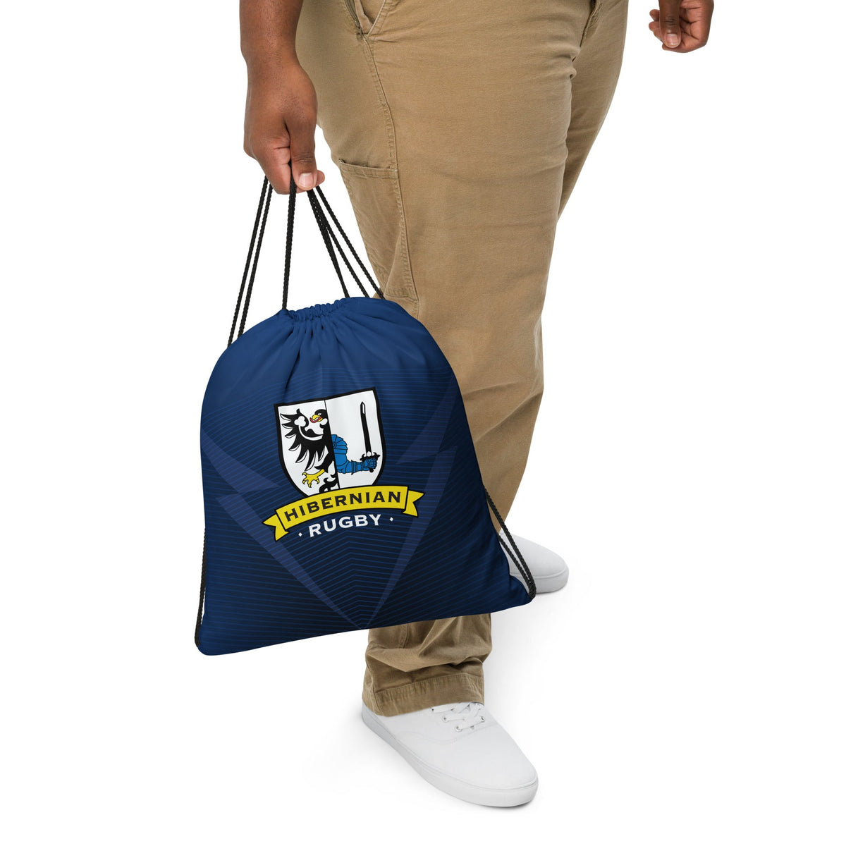 Rugby Imports Hibernian RFC Drawstring Bag