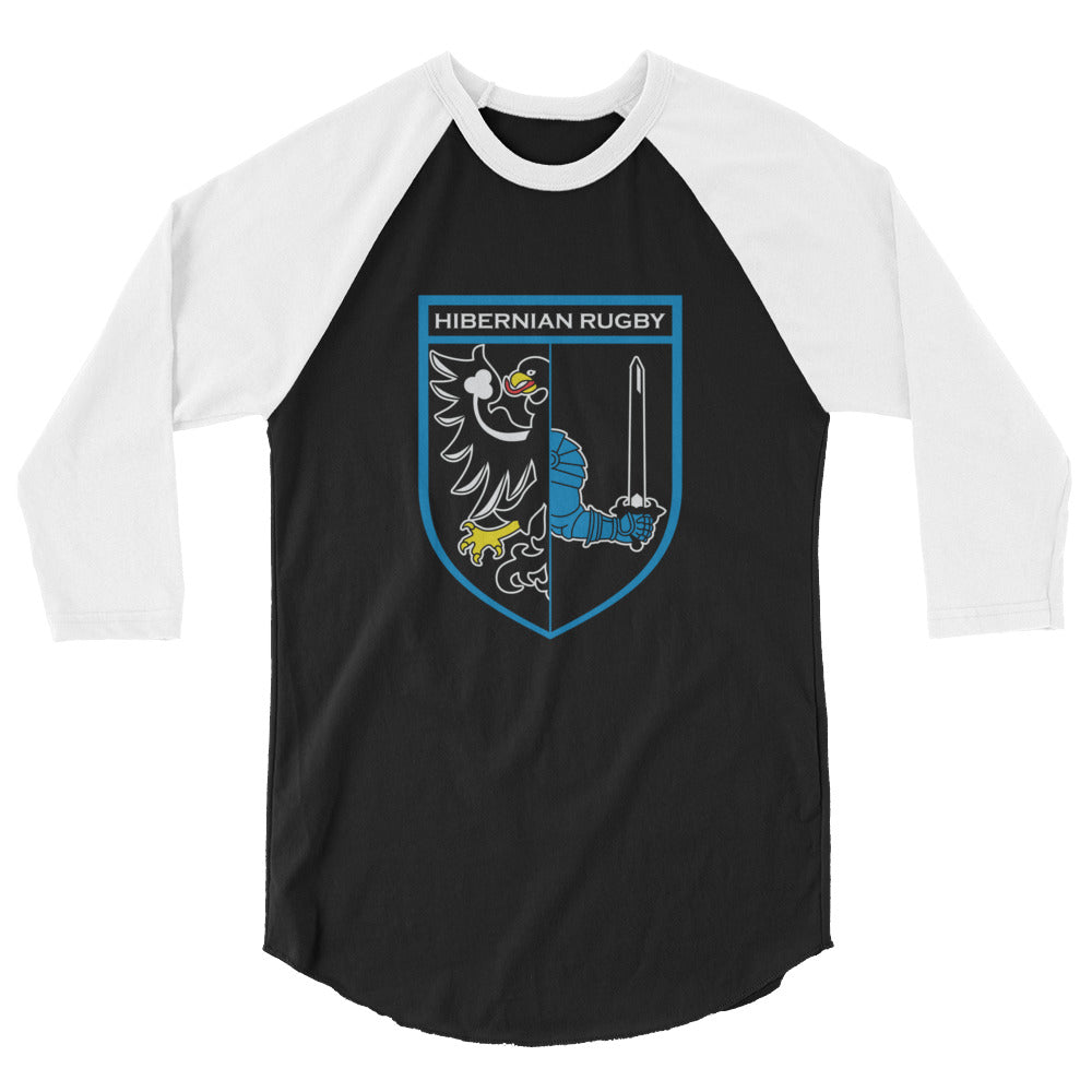 Rugby Imports Hibernian RFC Raglan 3/4 Sleeve Tee