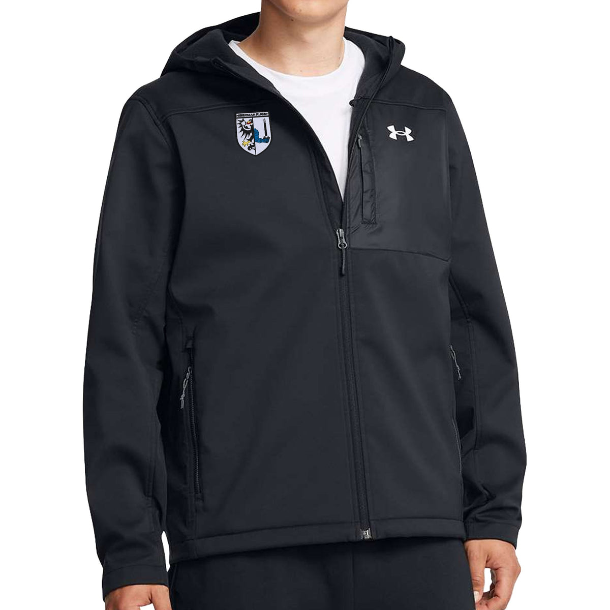 Rugby Imports Hibernian RFC UA CGI Hooded Jacket