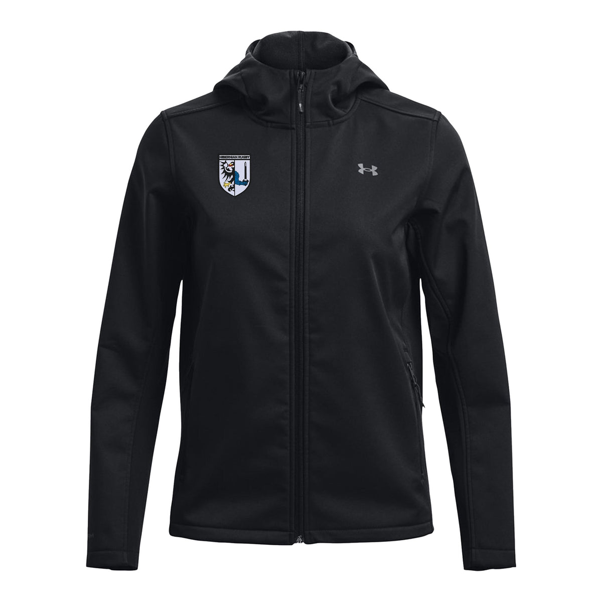 Rugby Imports Hibernian RFC UA Women's CGI Hooded Jacket