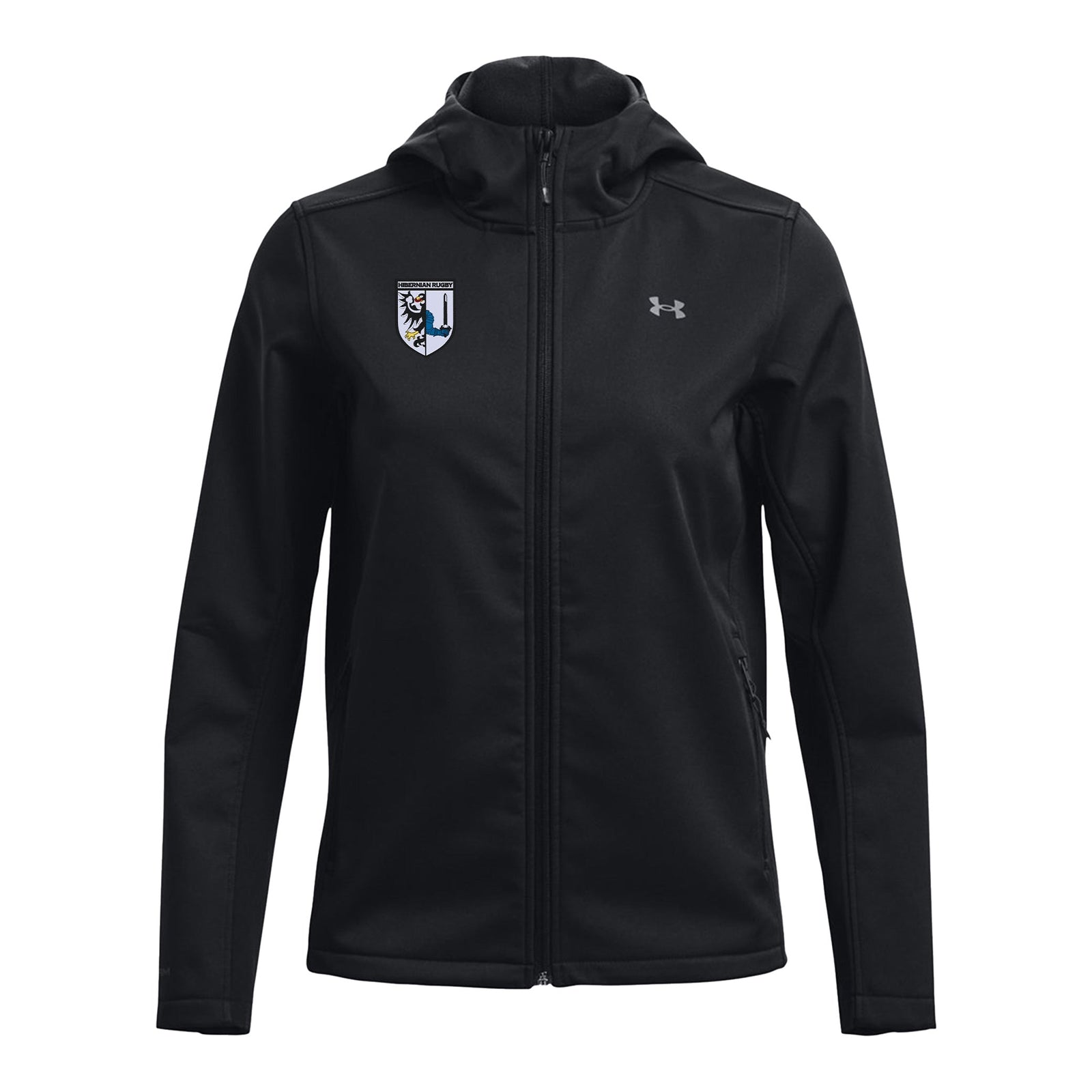 Rugby Imports Hibernian RFC UA Women's CGI Hooded Jacket