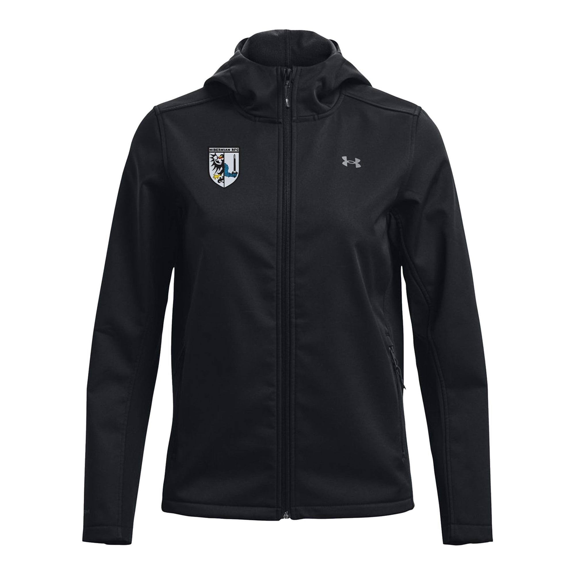 Rugby Imports Hibernian RFC Women's Coldgear Hooded Infrared Jacket