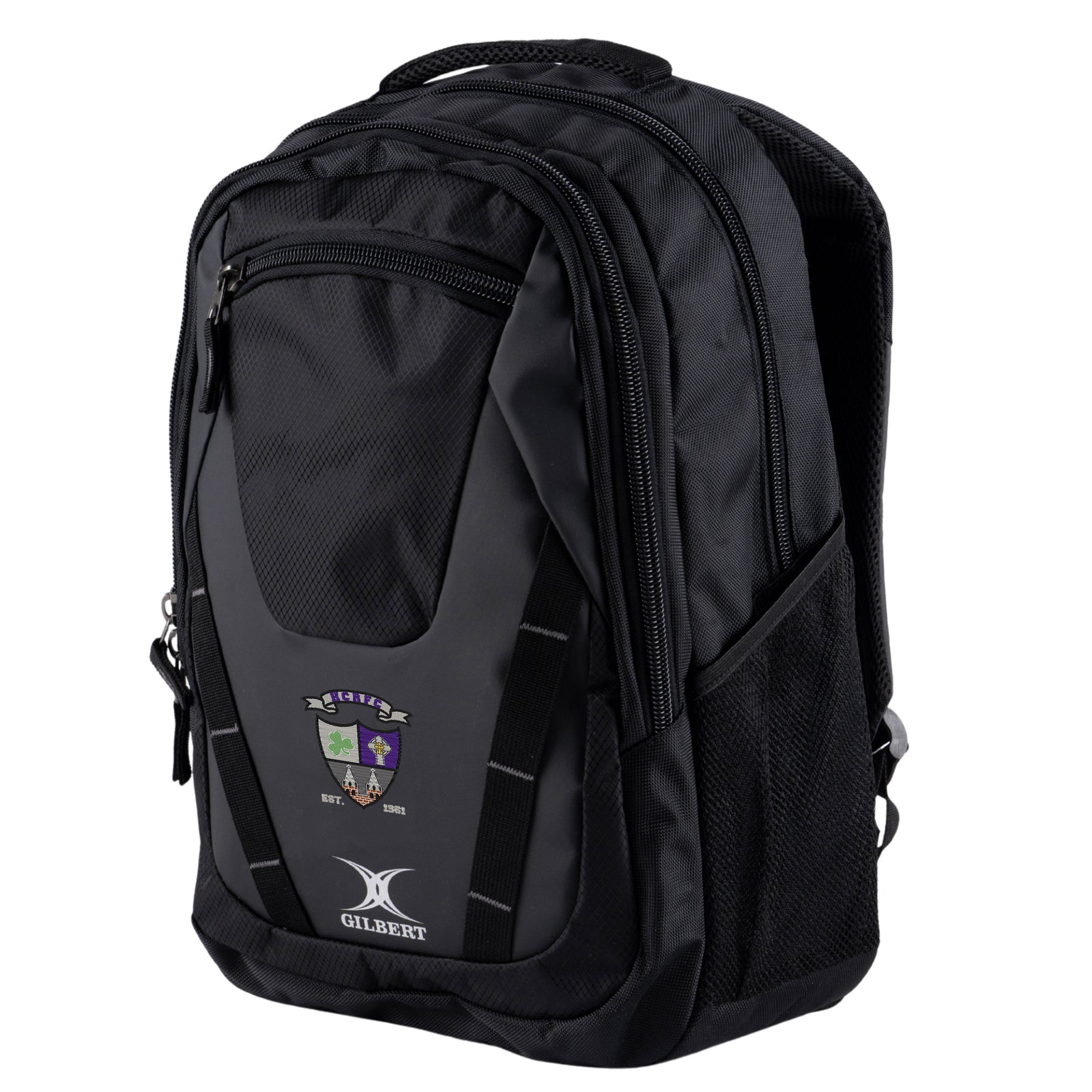 Rugby Imports Holy Cross RFC Gilbert Club Rucksack V4