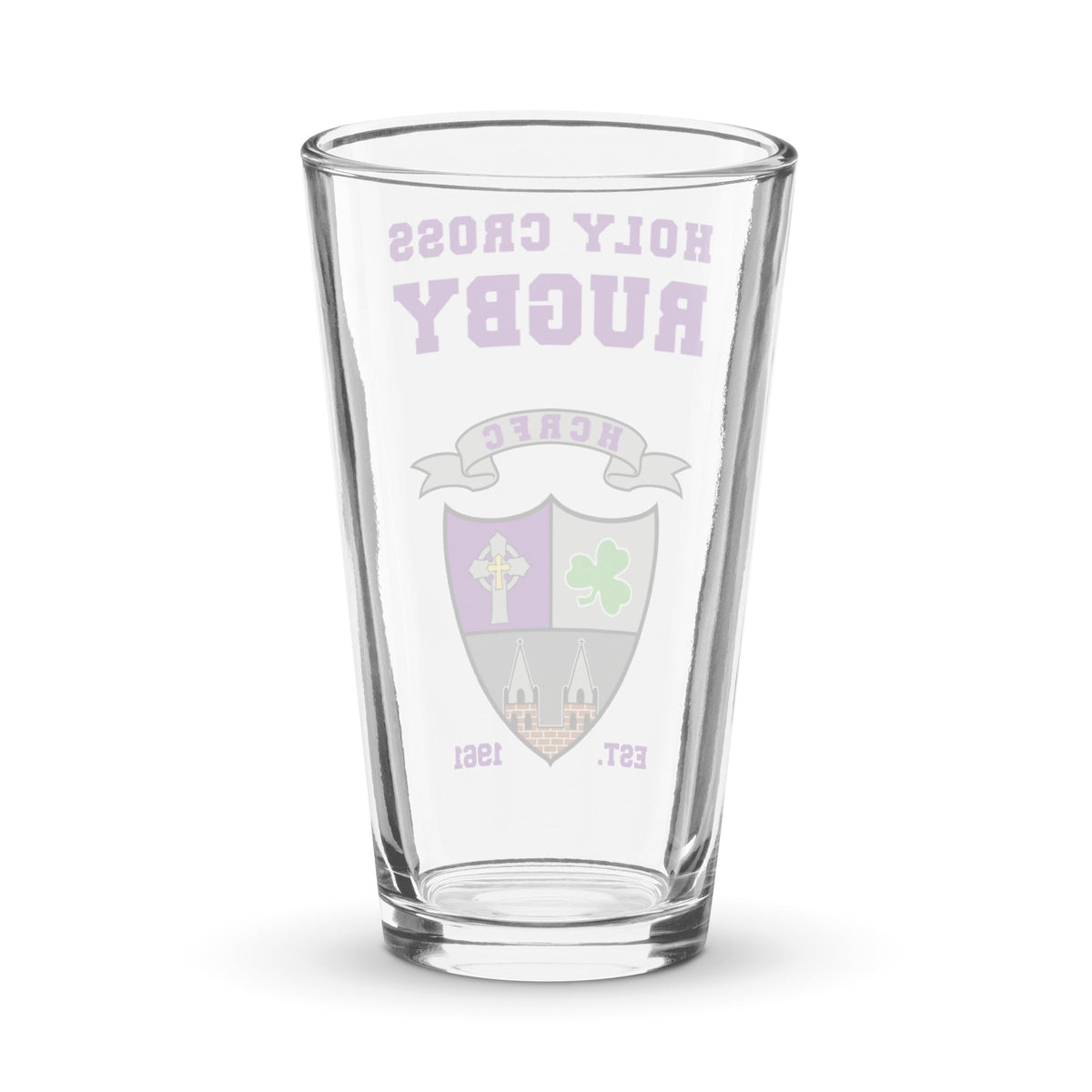 Rugby Imports Holy Cross RFC Pint Glass