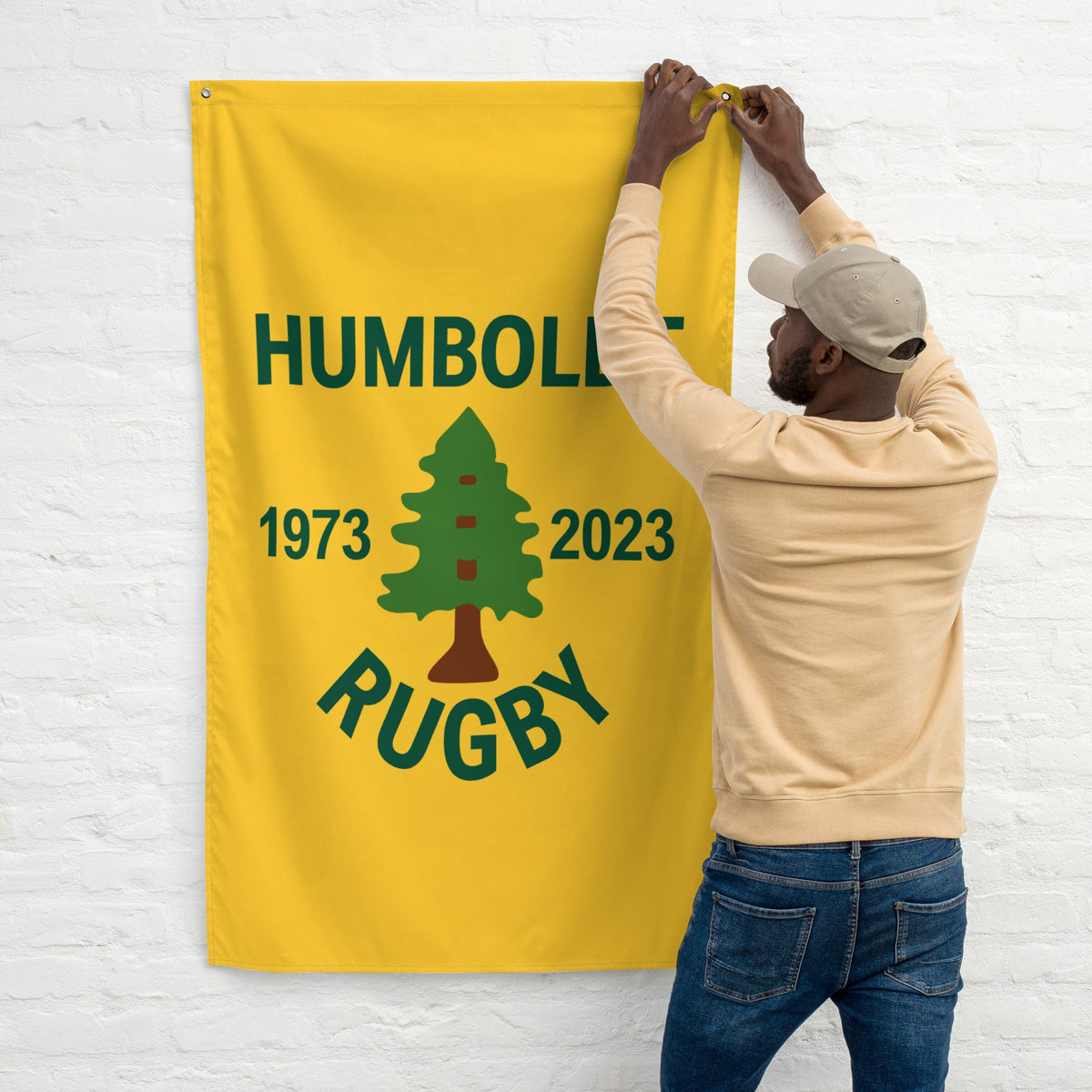 Rugby Imports Humboldt Rugby Wall Flag
