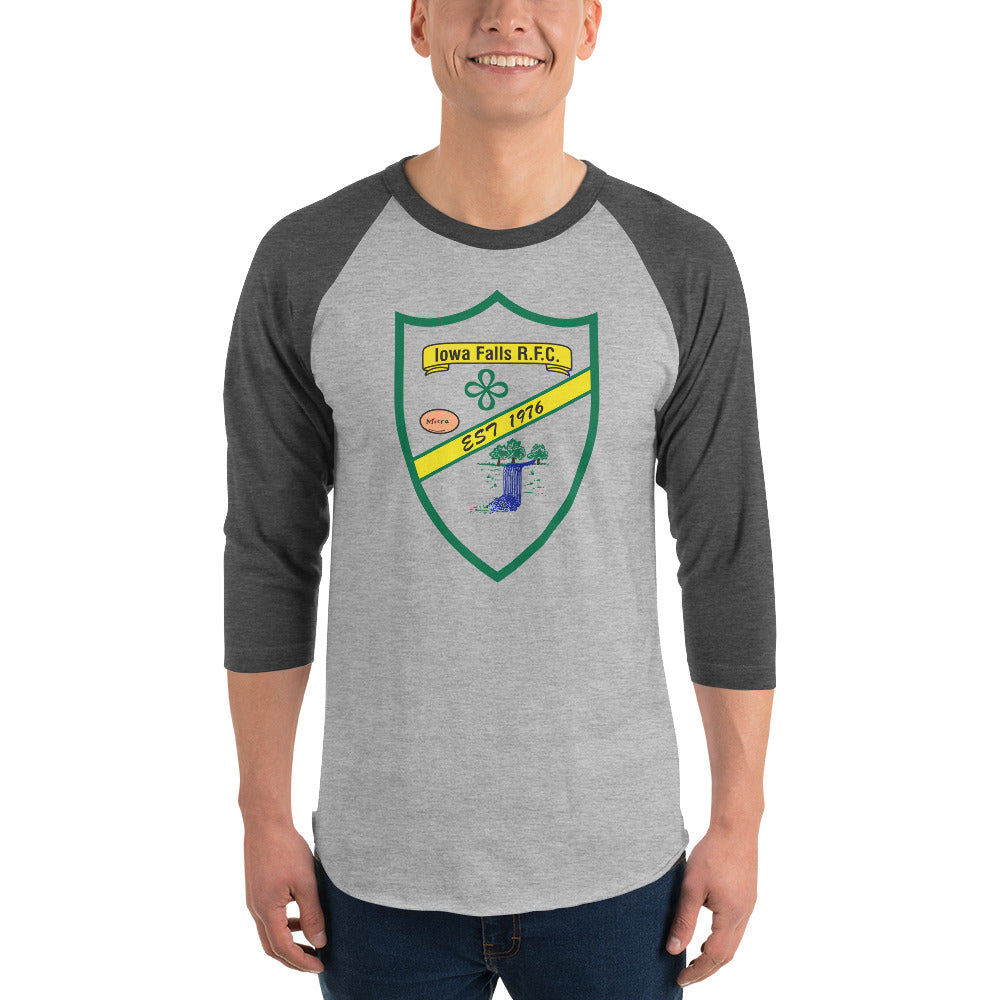 Rugby Imports Iowa Falls RFC 3/4 Sleeve Raglan Shirt