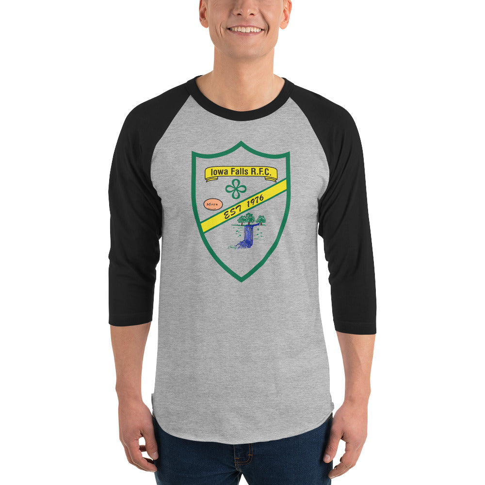 Rugby Imports Iowa Falls RFC 3/4 Sleeve Raglan Shirt