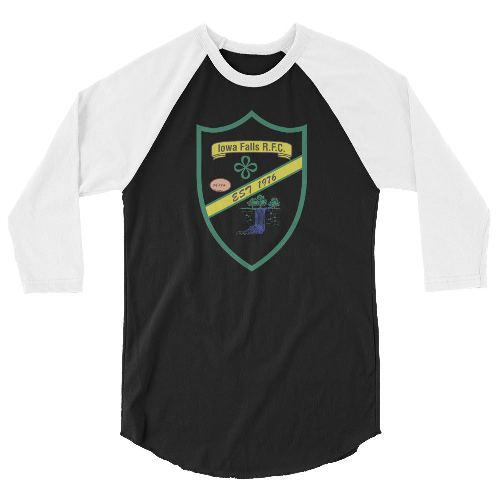 Rugby Imports Iowa Falls RFC 3/4 Sleeve Raglan Shirt