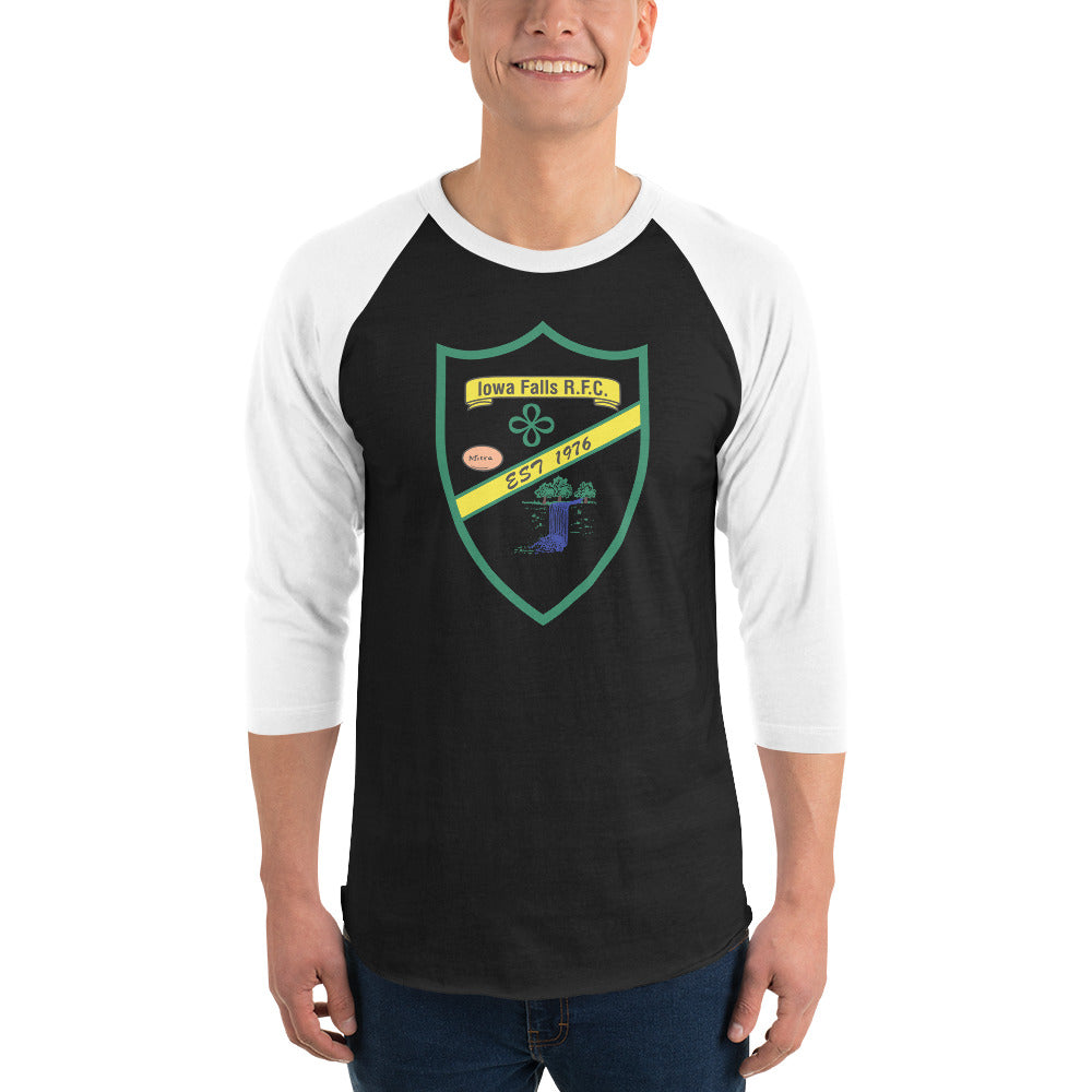 Rugby Imports Iowa Falls RFC 3/4 Sleeve Raglan Shirt
