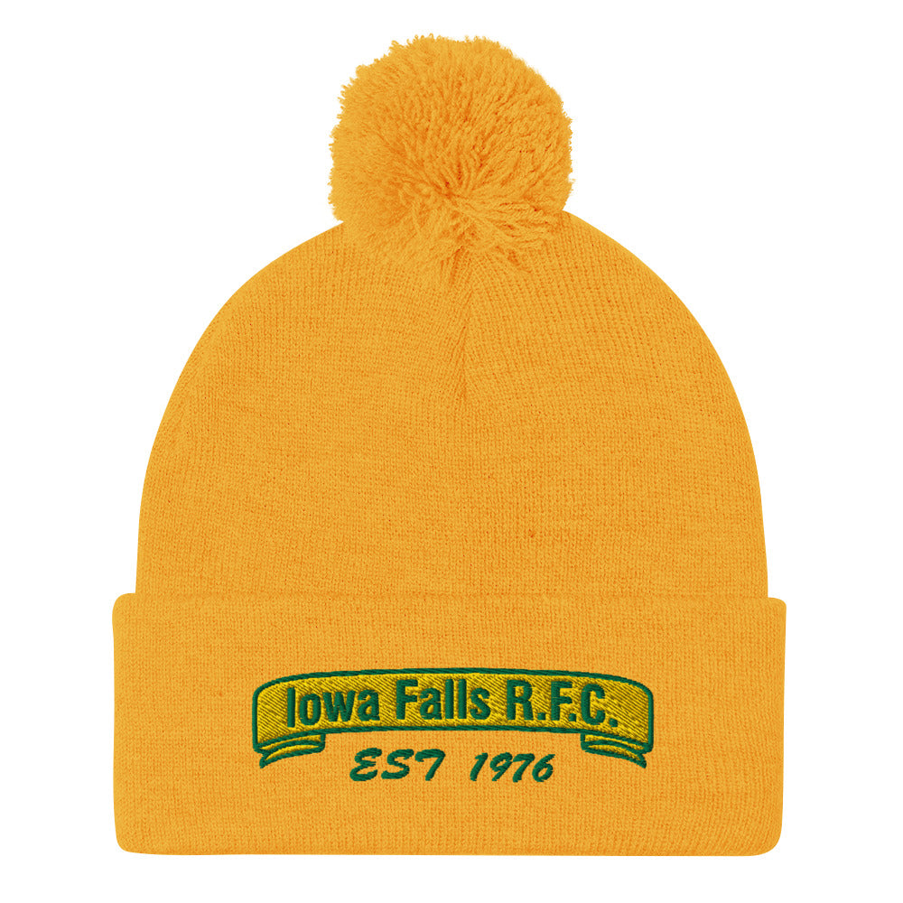 Rugby Imports Iowa Falls RFC Pom Beanie