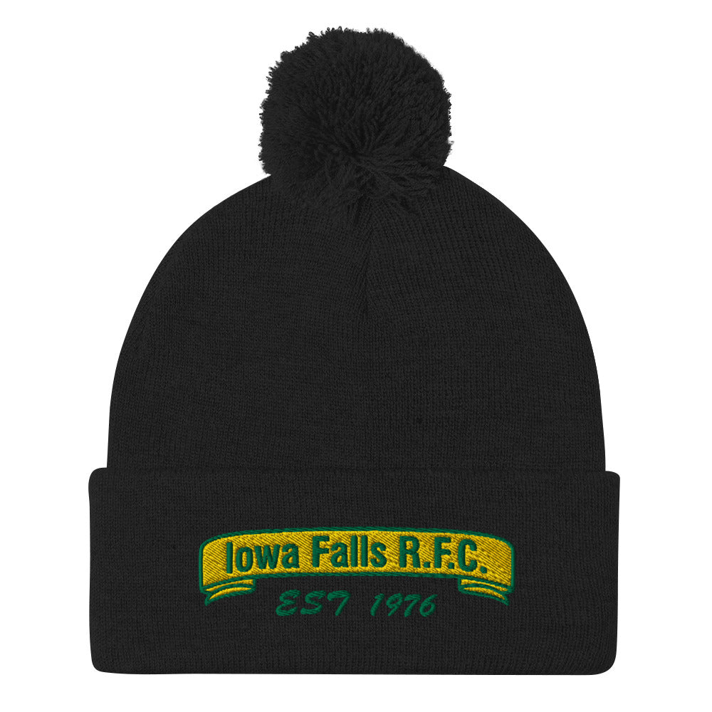 Rugby Imports Iowa Falls RFC Pom Beanie