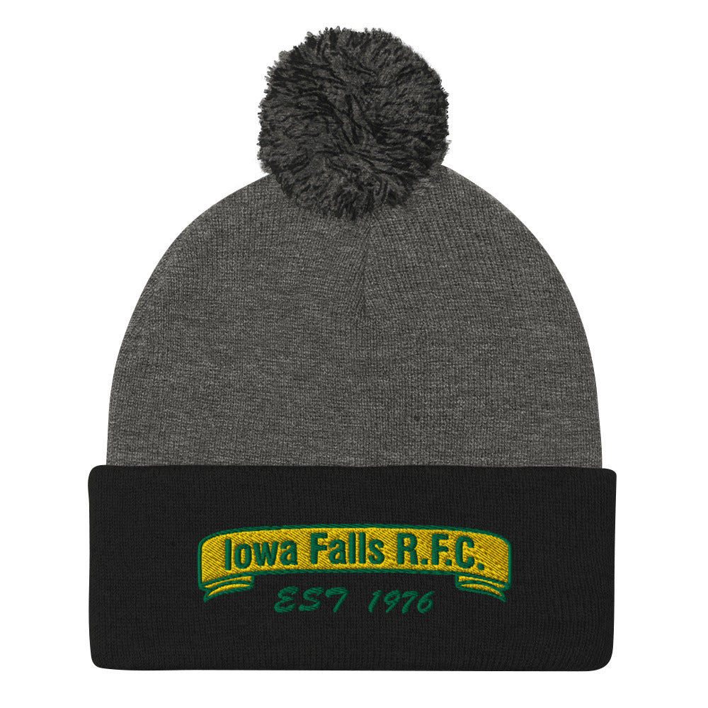 Rugby Imports Iowa Falls RFC Pom Beanie